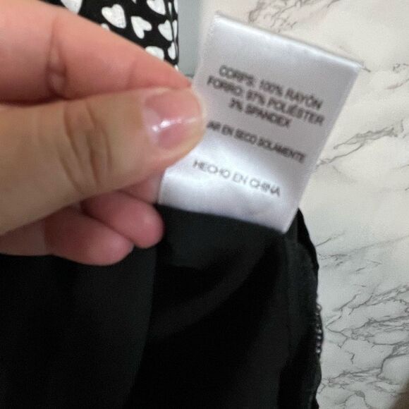 NEW The Impeccable Pig Sleeveless Black White Mini Dress Size M - Picture 5 of 6